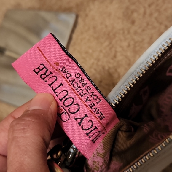 Juicy Couture Vintage Mint P&G Logo Chain Baguette - Picture 3 of 16